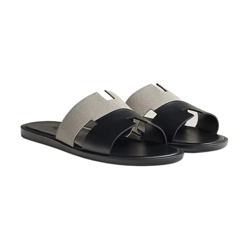Hermès Izmir Sandal 'Black White' (Men)