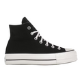 Converse Chuck Taylor All Star Platform Hi 'Black White' (Women)