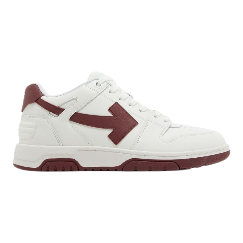 Off-White Out Of Office 'White Burgundy' (Unisex)