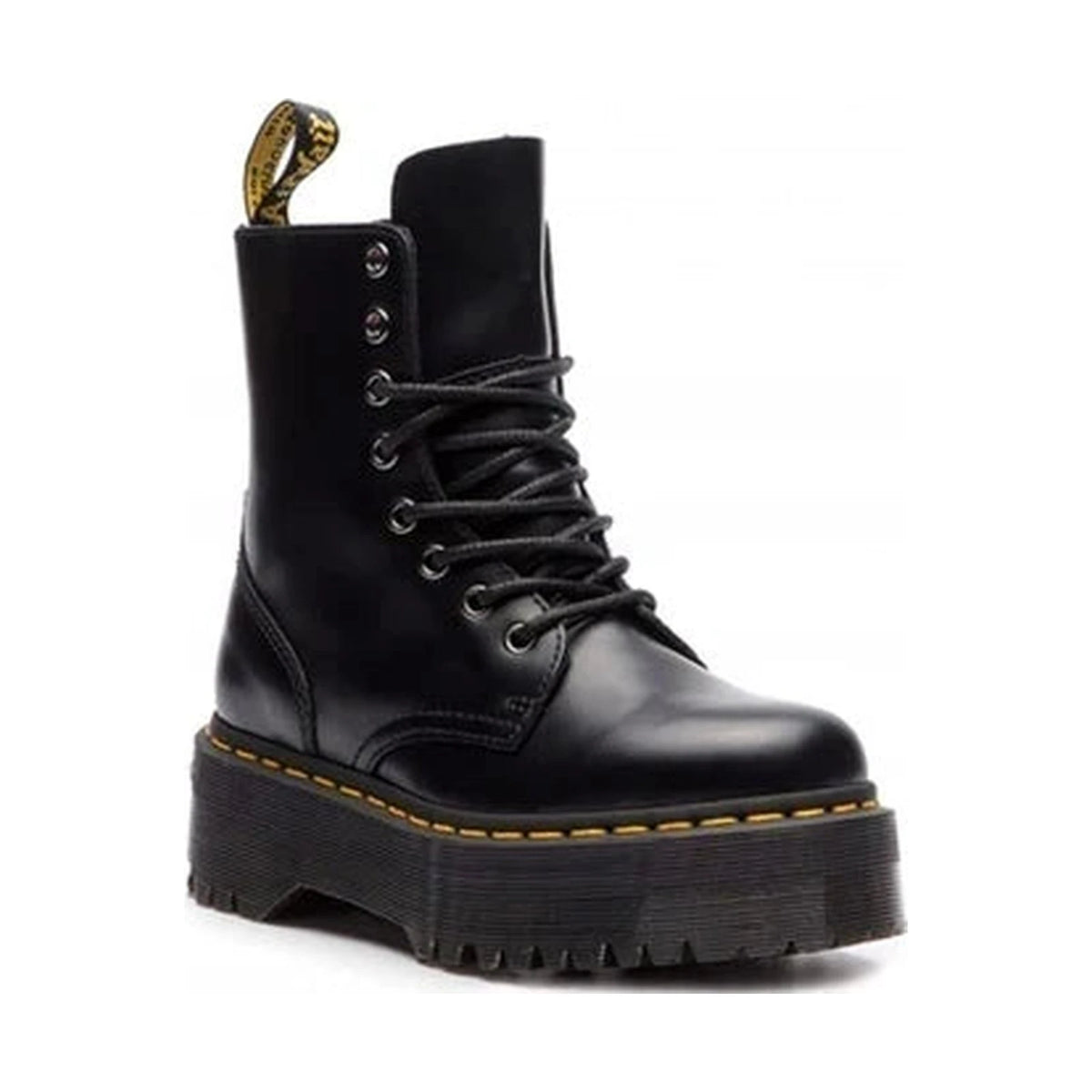 Dr. Martens Jadon Platform Boot 'Black Smooth Leather' (Women)