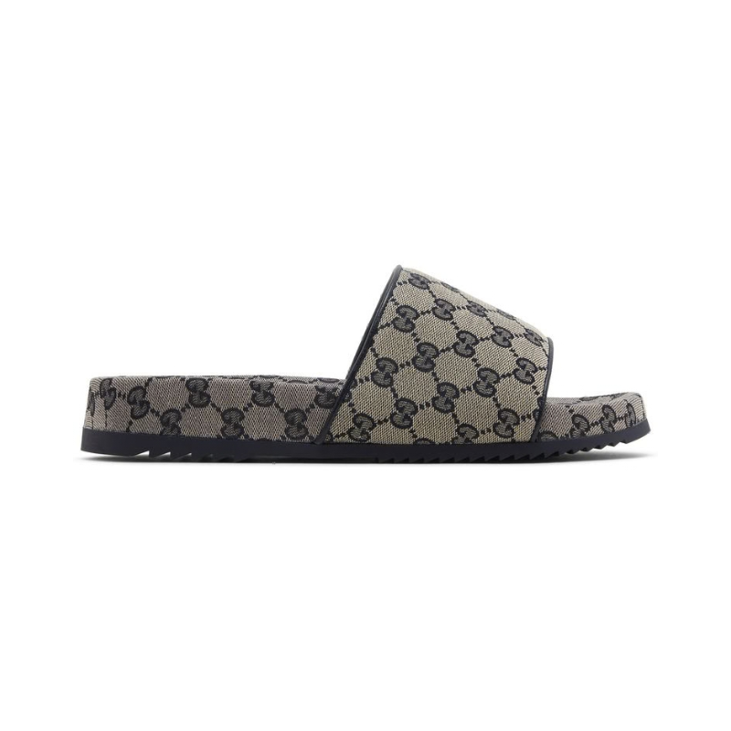 Gucci GG Slide 'Beige Blue Monogram' (Unisex)