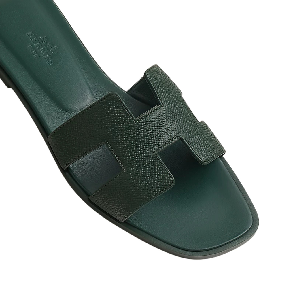 Hermès Oran Sandal 'Green' (Women)
