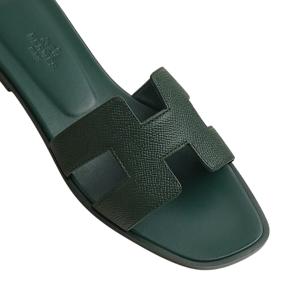 Hermès Oran Sandal 'Green' (Women)