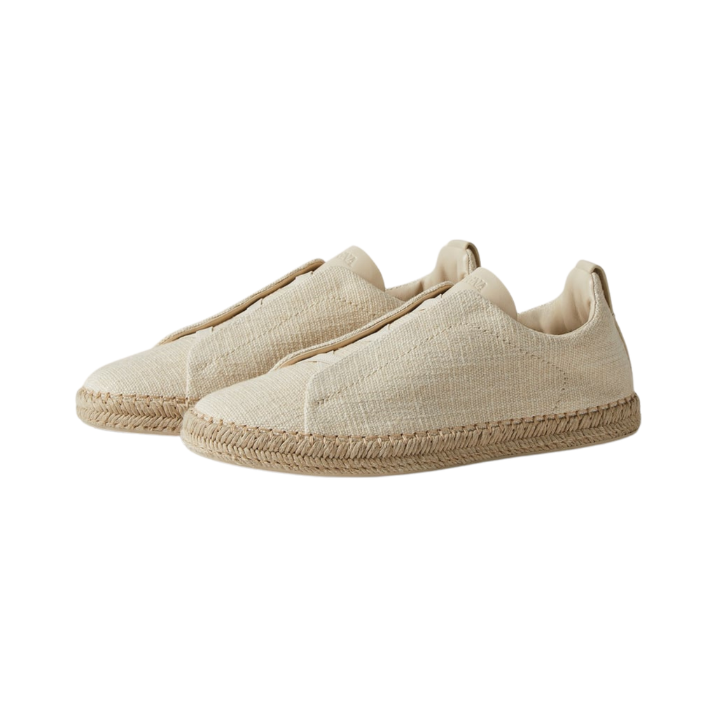 Zegna Triple Stitch™ Espadrille 'Off White Linen' (Men)