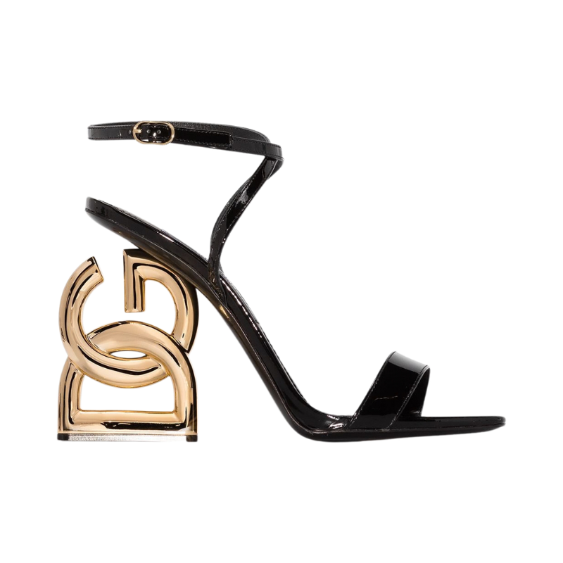 Dolce & Gabbana Keira 105mm Sandal 'Black' (Women)