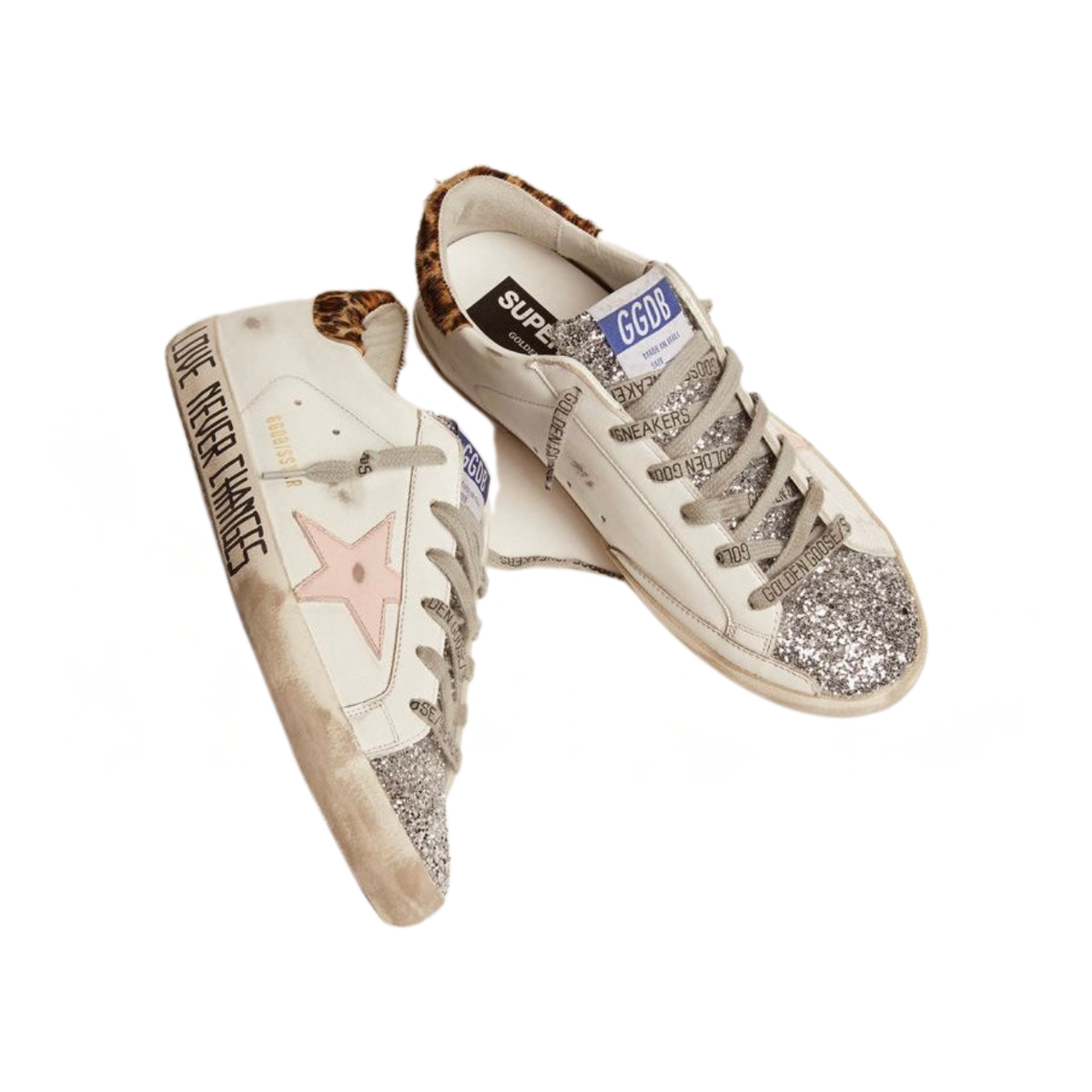 Golden Goose Lace-Up Flat Sneaker (Women)