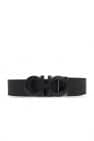 Ferragamo Gancini Leather Belt 'Black' (Unisex)