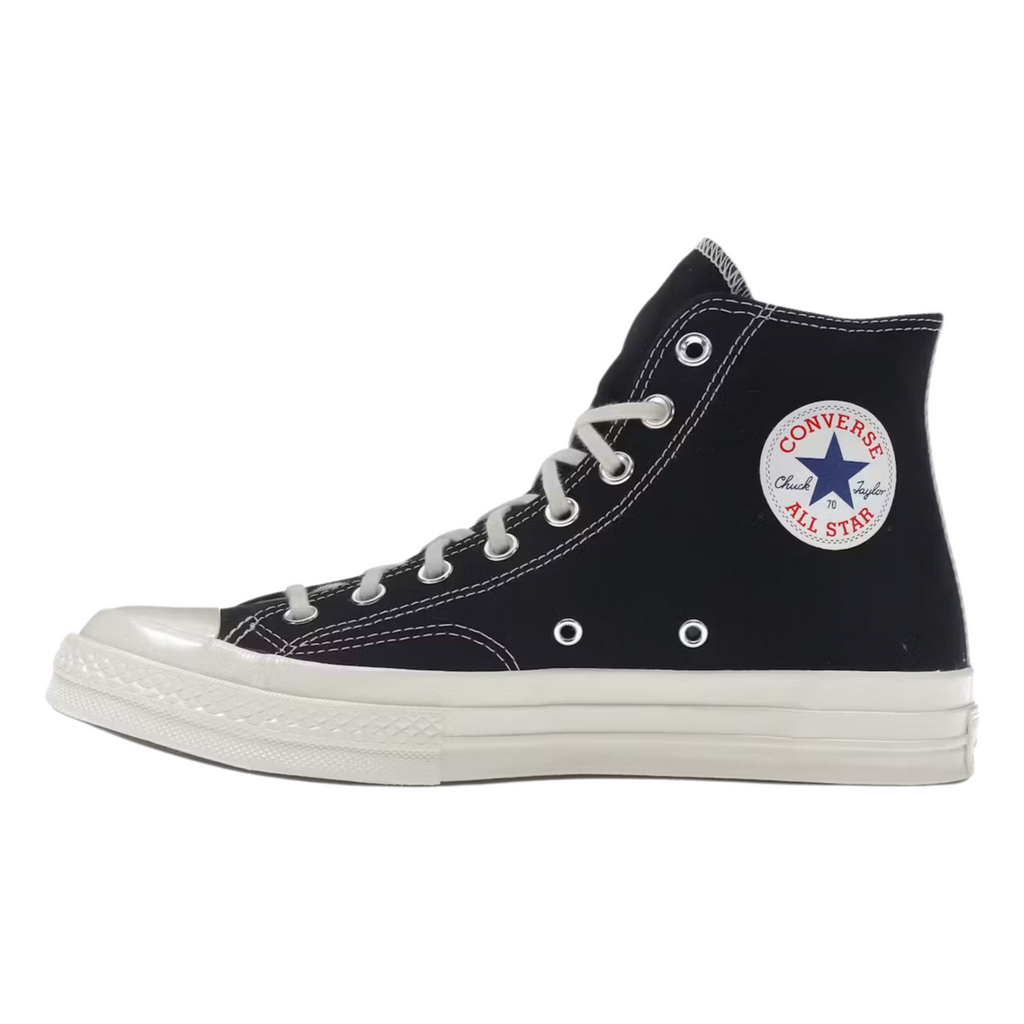 Converse x Comme des Garçons PLAY Chuck 70 Hi 'Black' (Women)