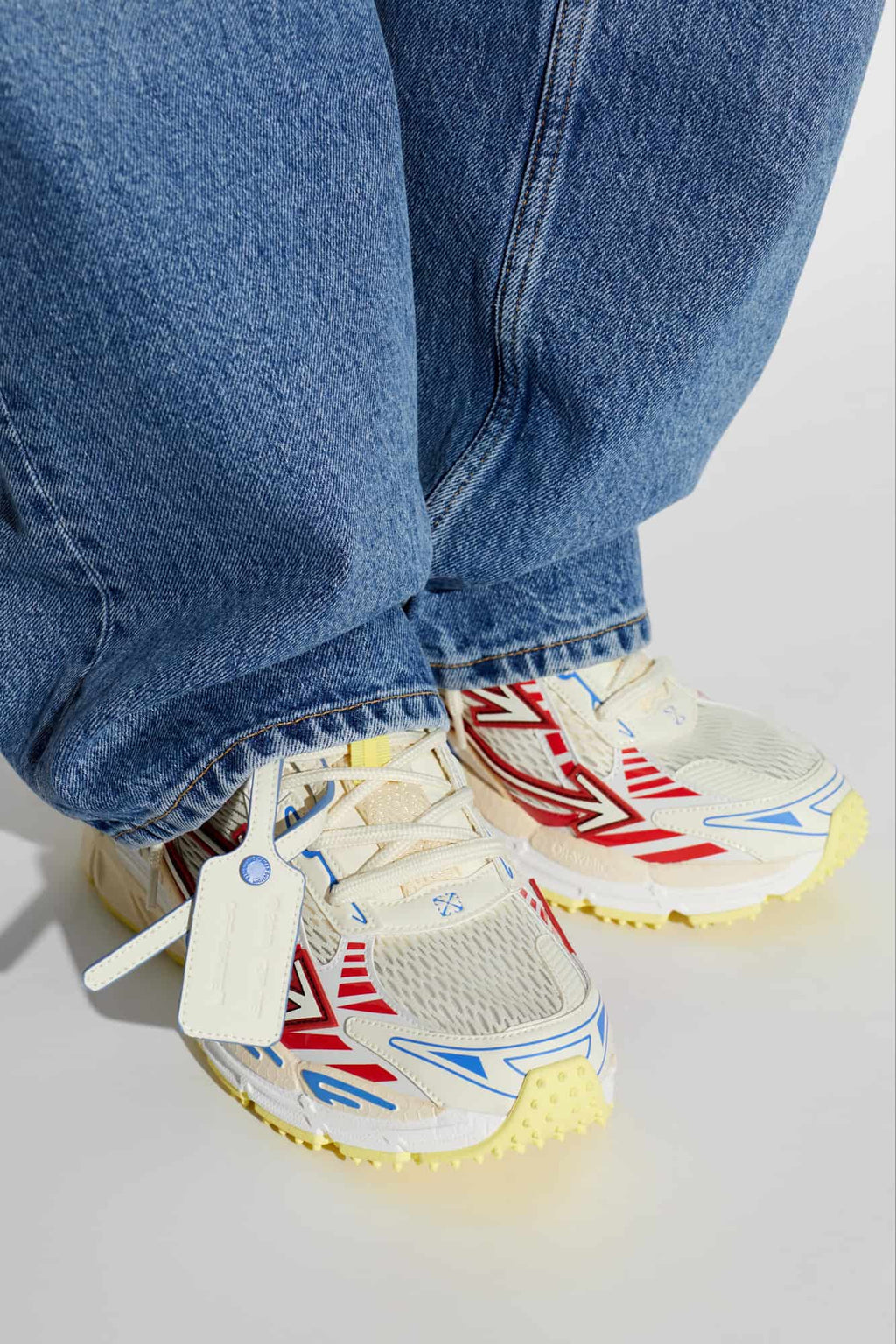 Off-White Be Right Back Suede Sneaker 'Cream' (Men)
