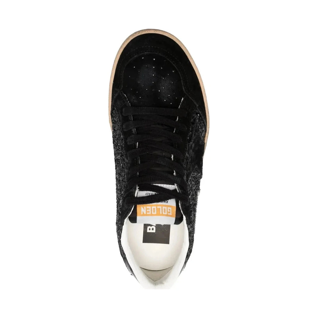 Golden Goose Ball-Star 'All Black Glitter' (Women)