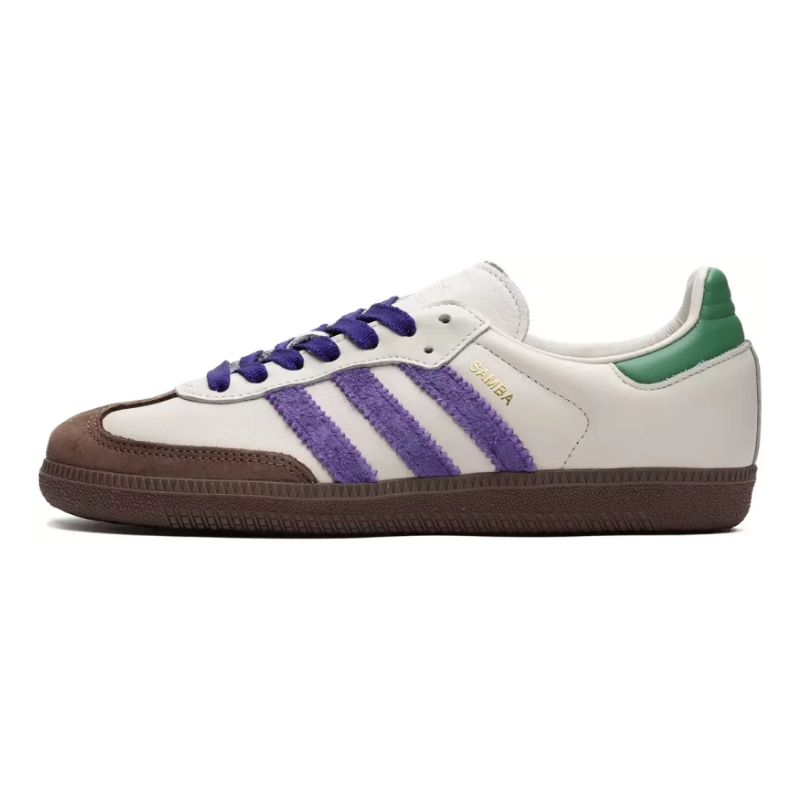 adidas Samba OG 'Off White Core Purple Green' (Women)