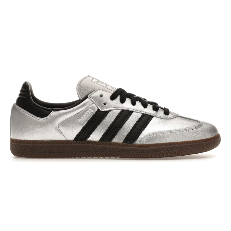 adidas Samba OG 'Silver Metallic Black Gum' (Women)