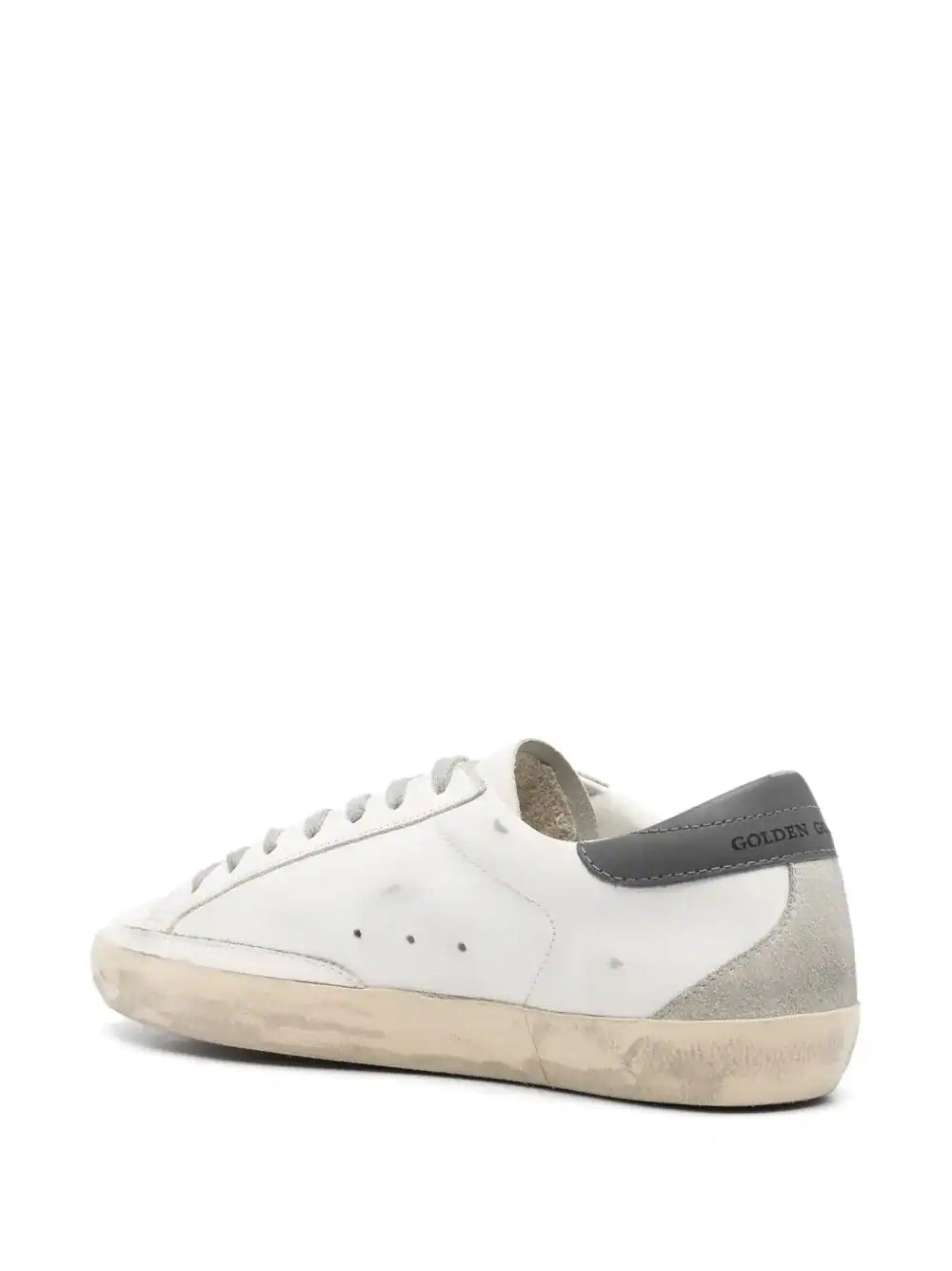 Golden Goose Super-Star Distressed 'White' (Men)