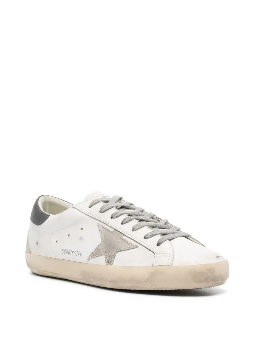 Golden Goose Super-Star Distressed 'White' (Men)