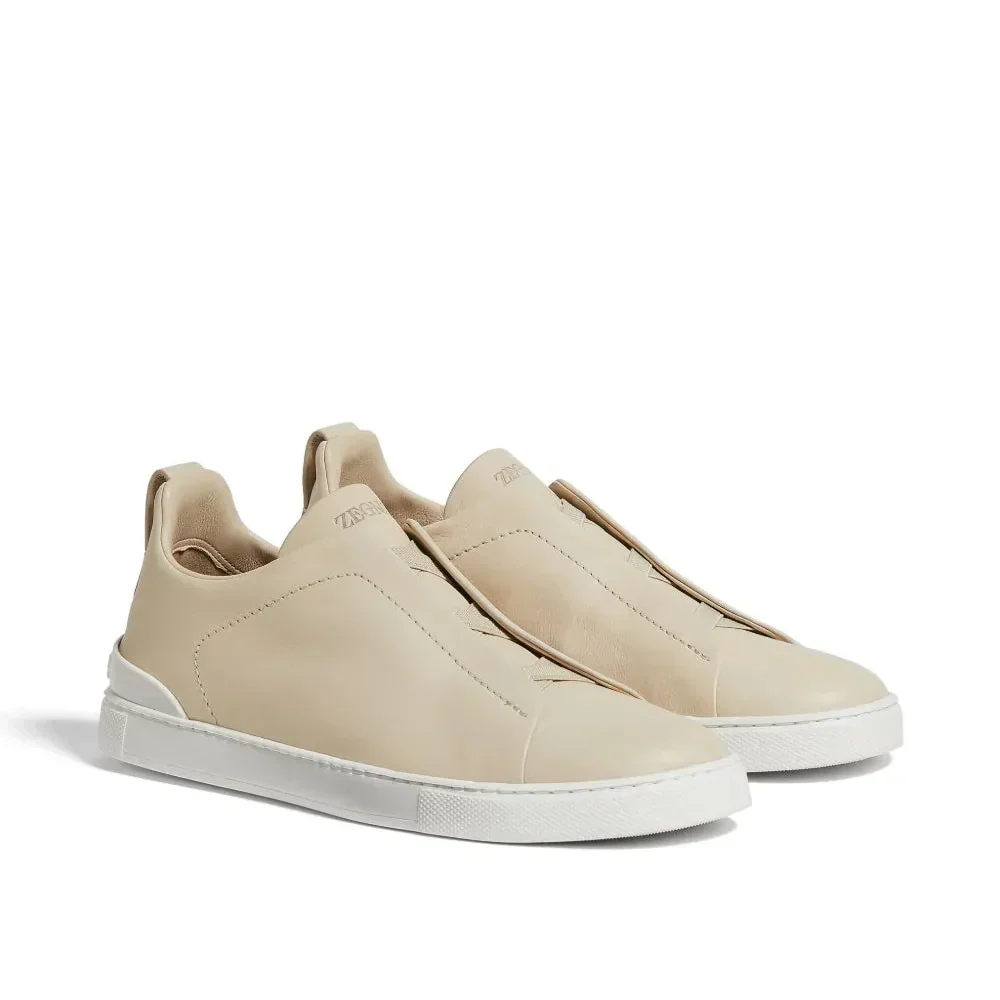 Zegna Triple Stitch™ SECONDSKIN Sneaker 'Beige' (Men)