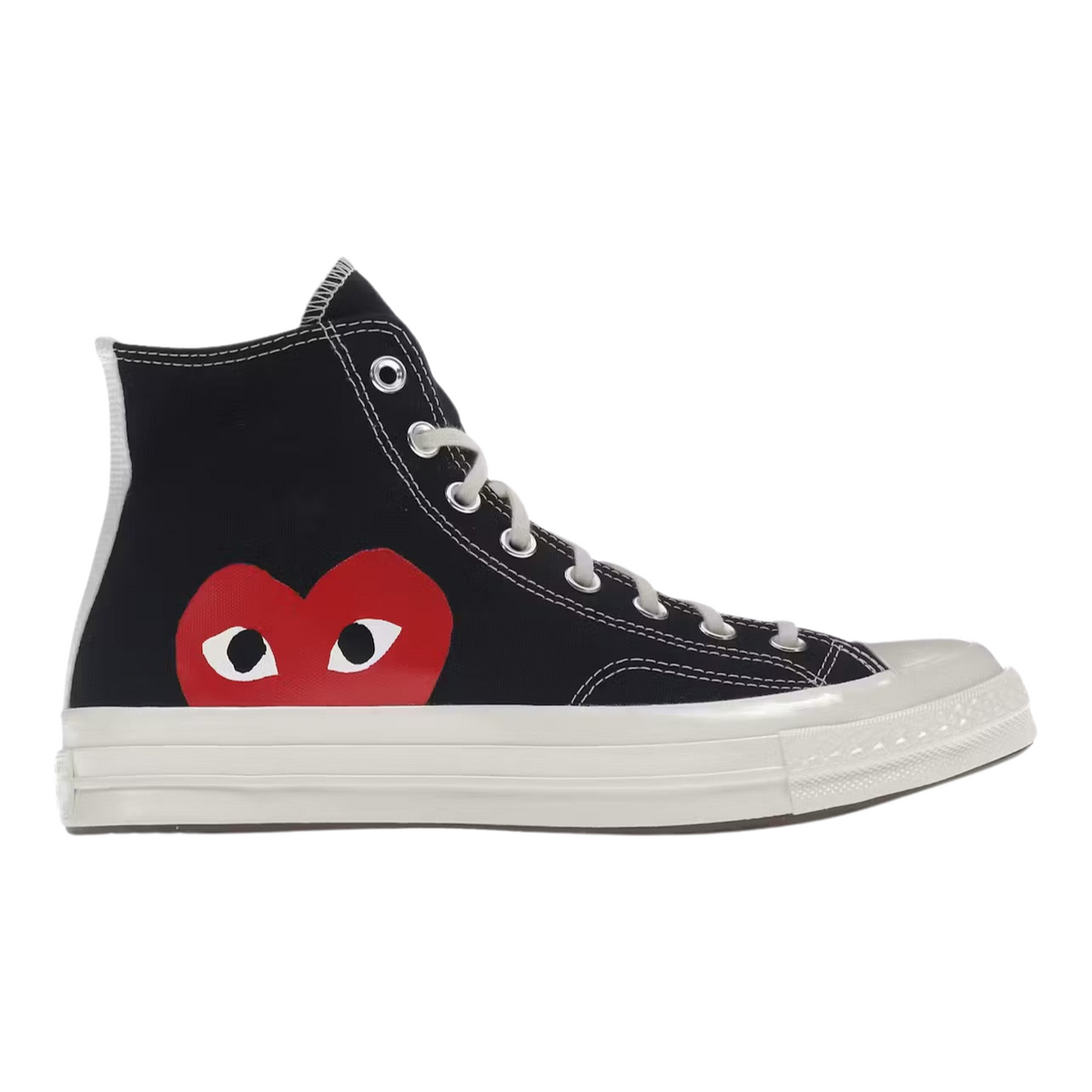 Converse x Comme des Garçons PLAY Chuck 70 Hi 'Black' (Women)
