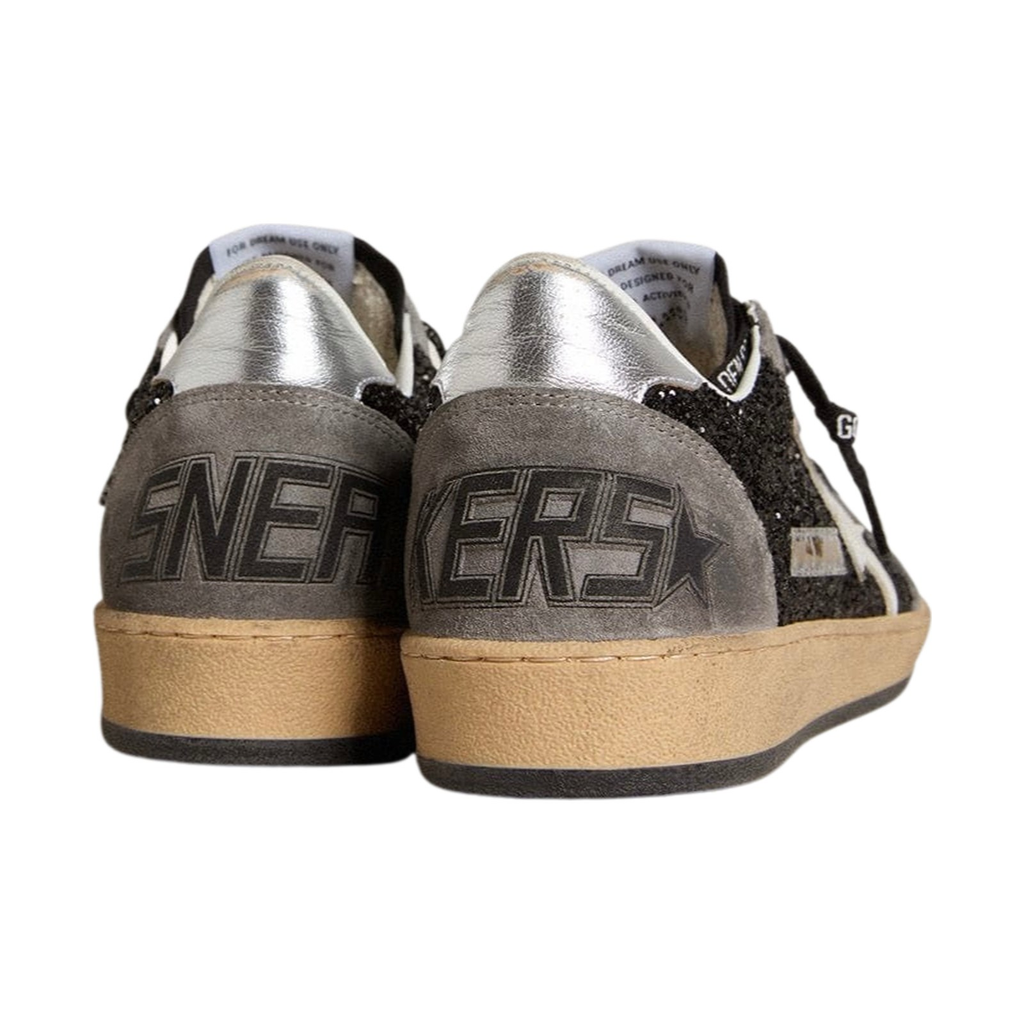 Golden Goose Ball-Star 'Glitter Metallic Heel Tab' (Women)