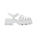 Prada Monolith Rubber Sandal 'White' (Women)