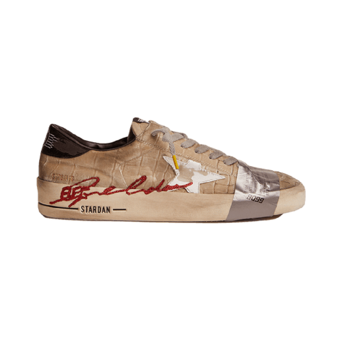 Golden Goose Stardan LAB 'Beige Silver' (Men)