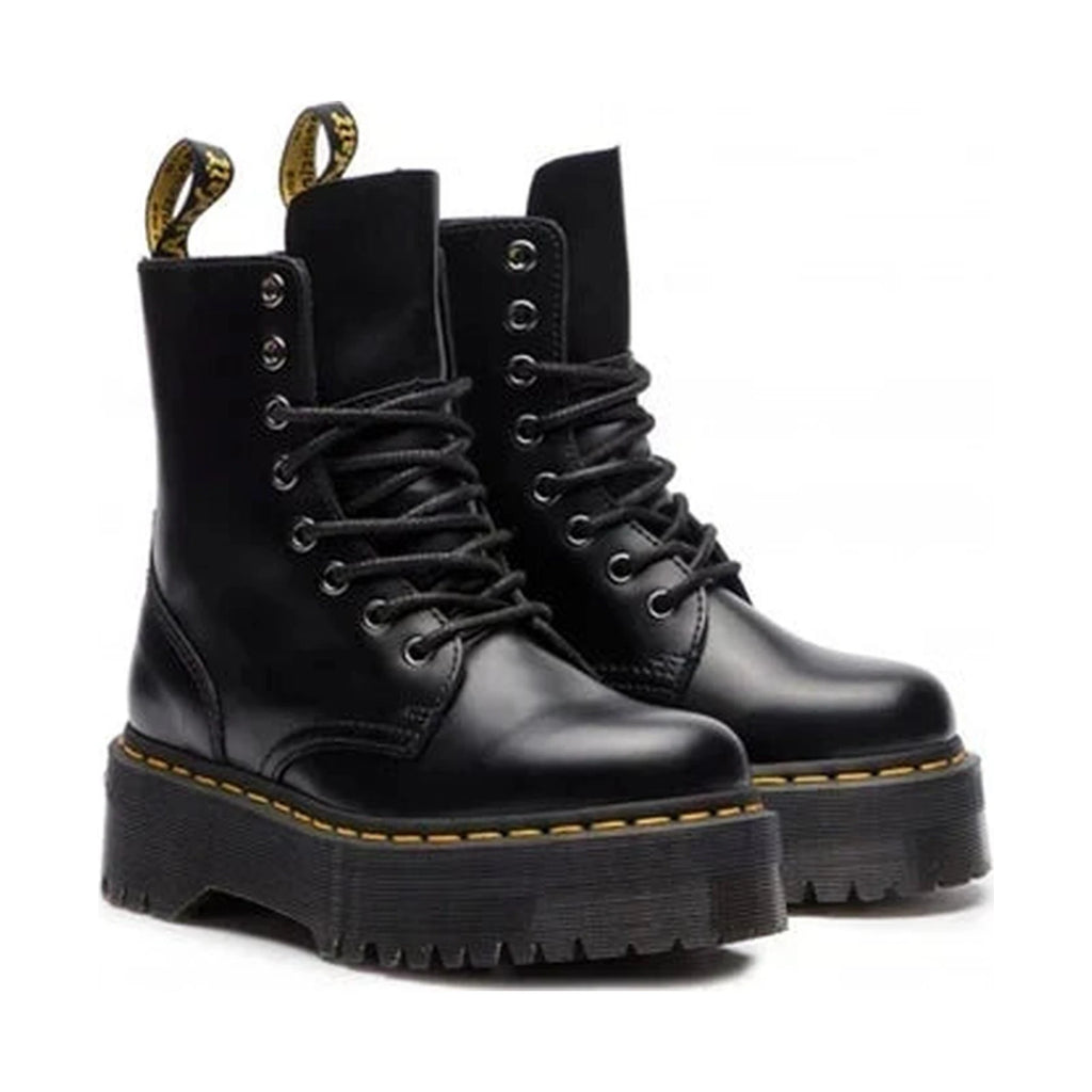 Dr. Martens Jadon Platform Boot 'Black Smooth Leather' (Women)
