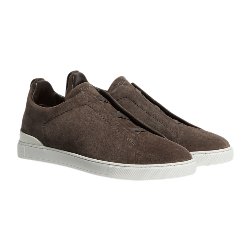 Zegna Triple Stitch™ Sneaker 'Brown Suede' (Unisex)