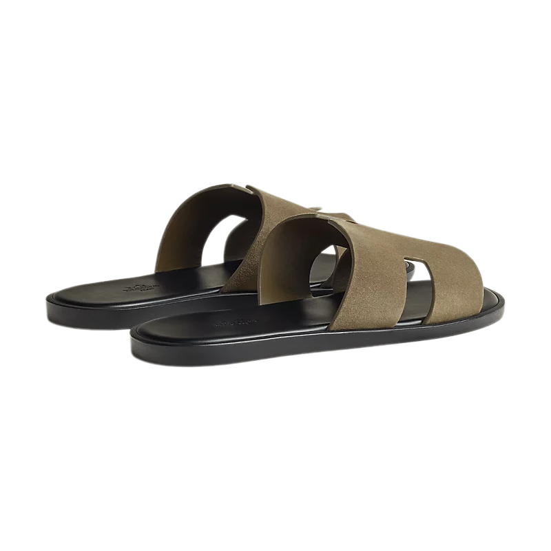 Hermès Haven Slip-On 'Olive Suede' (Men)