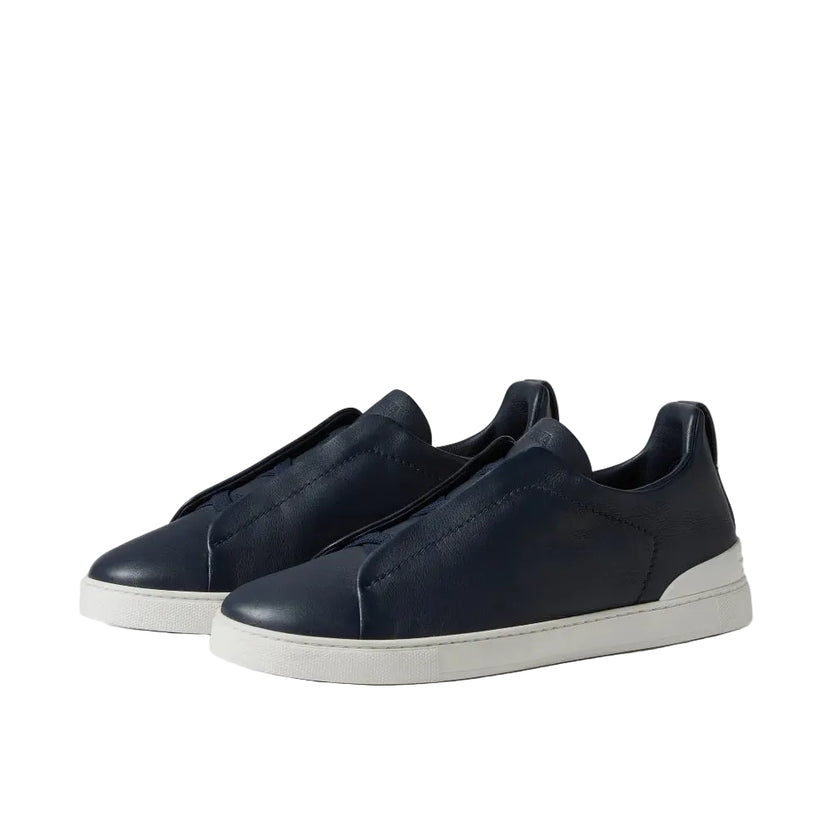 Zegna Triple Stitch™ Sneaker 'Blue Leather' (Men)
