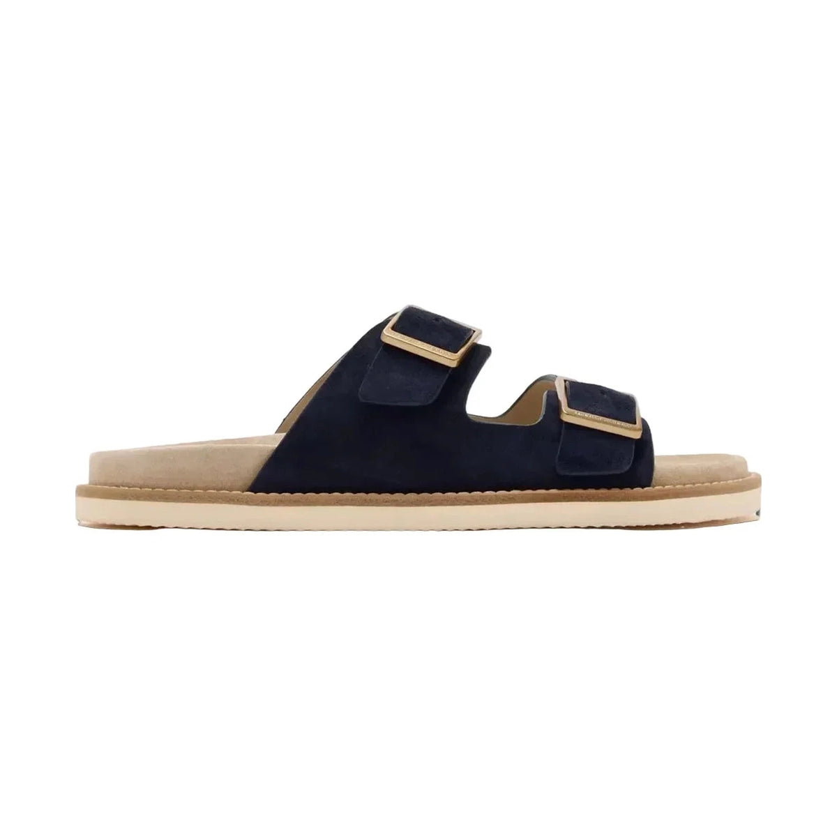 Brunello Cucinelli Double-Strap Sandal 'Black' (Men)