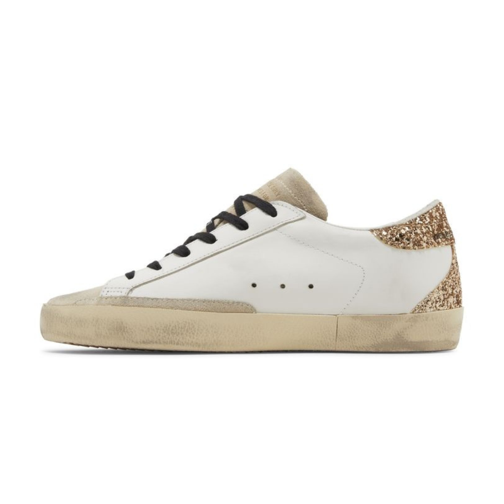 Golden Goose Super-Star 'Optic White Seedpearl Glitter' (Unisex)