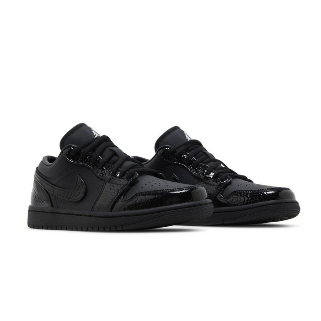 Air Jordan 1 Low SE 'Black Croc' (Unisex)