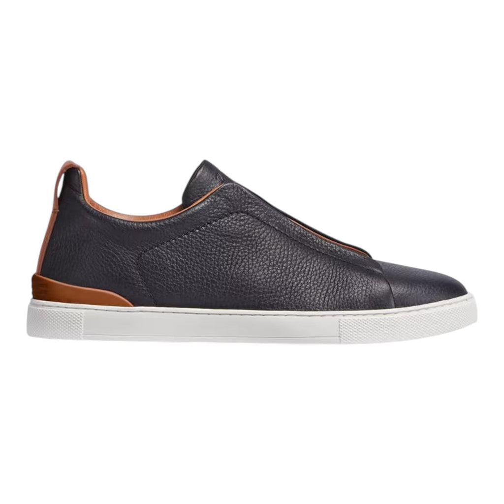 Zegna Triple Stitch™ Sneaker 'Black Deerskin' (Men)