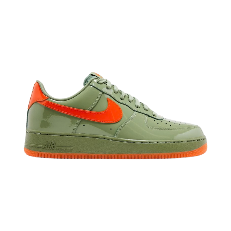 Nike Air Force 1 Low Premium 'Oil Green Safety Orange' (Men)