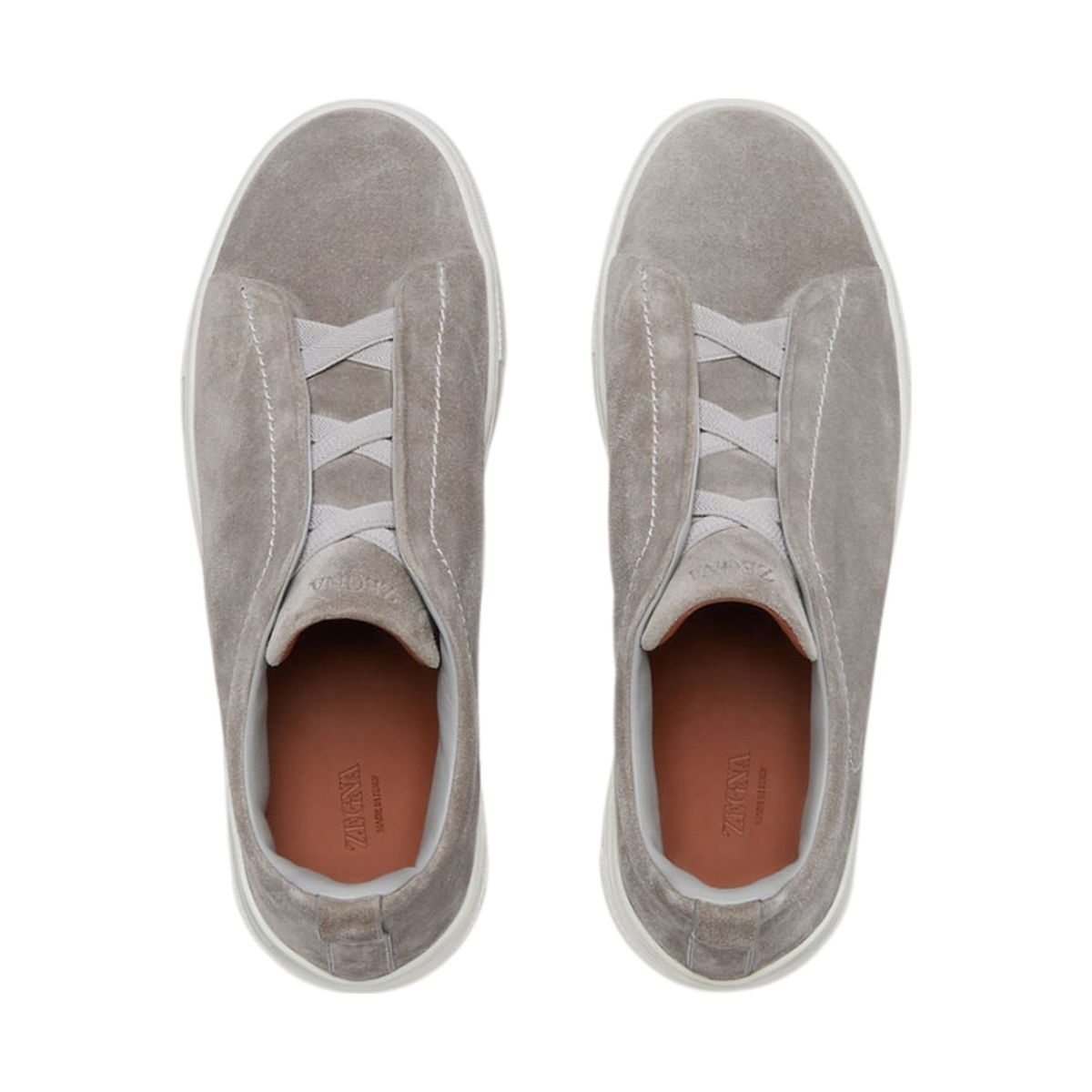Zegna Triple Stitch™ Sneaker 'Grey Mélange Suede' (Unisex)