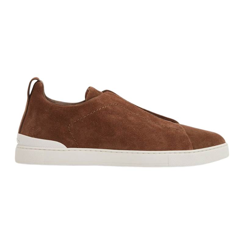 Zegna Suede Low-Top Sneaker 'Light Brown' (Unisex)
