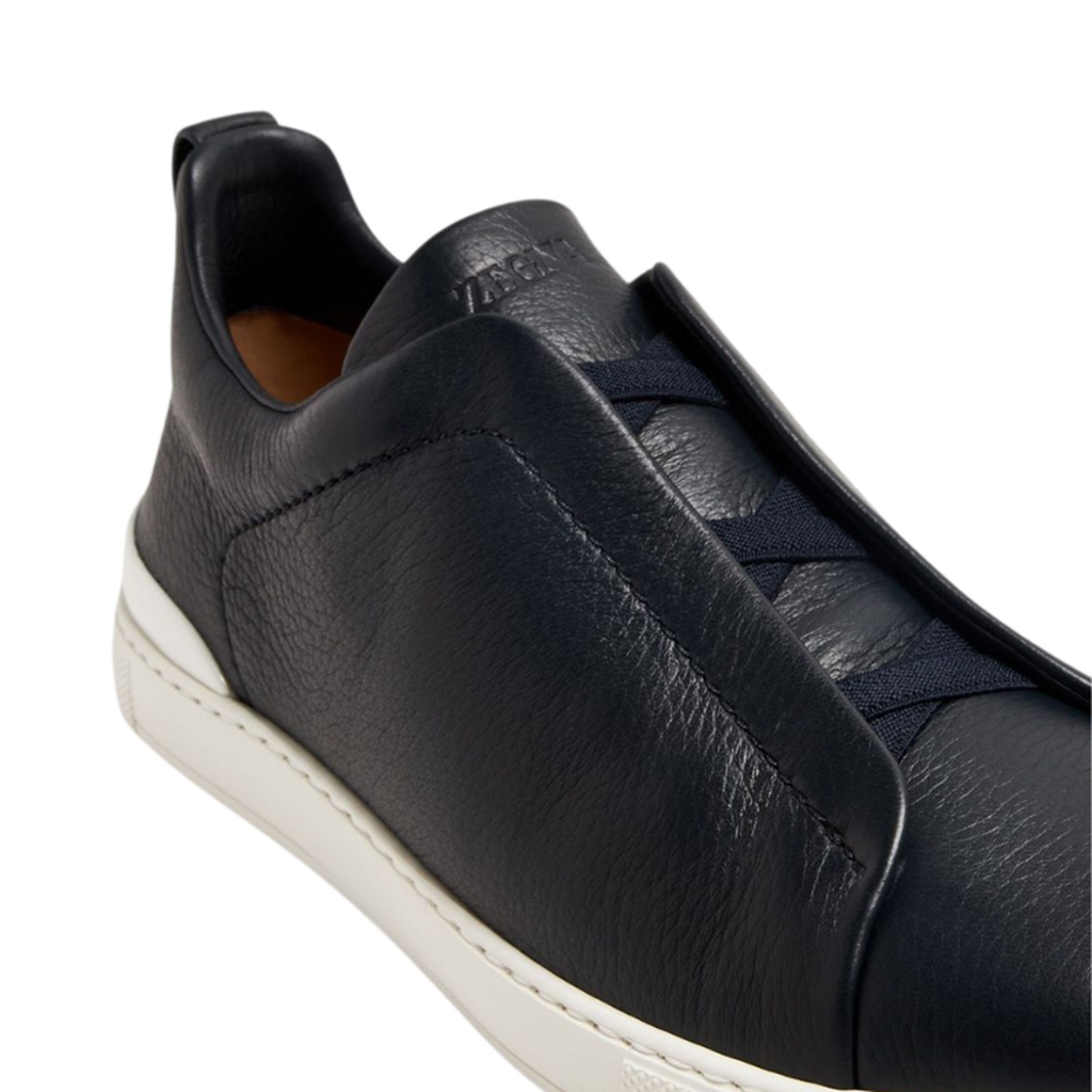 Zegna Triple Stitch™ Sneaker 'Navy Blue Deerskin' (Unisex)