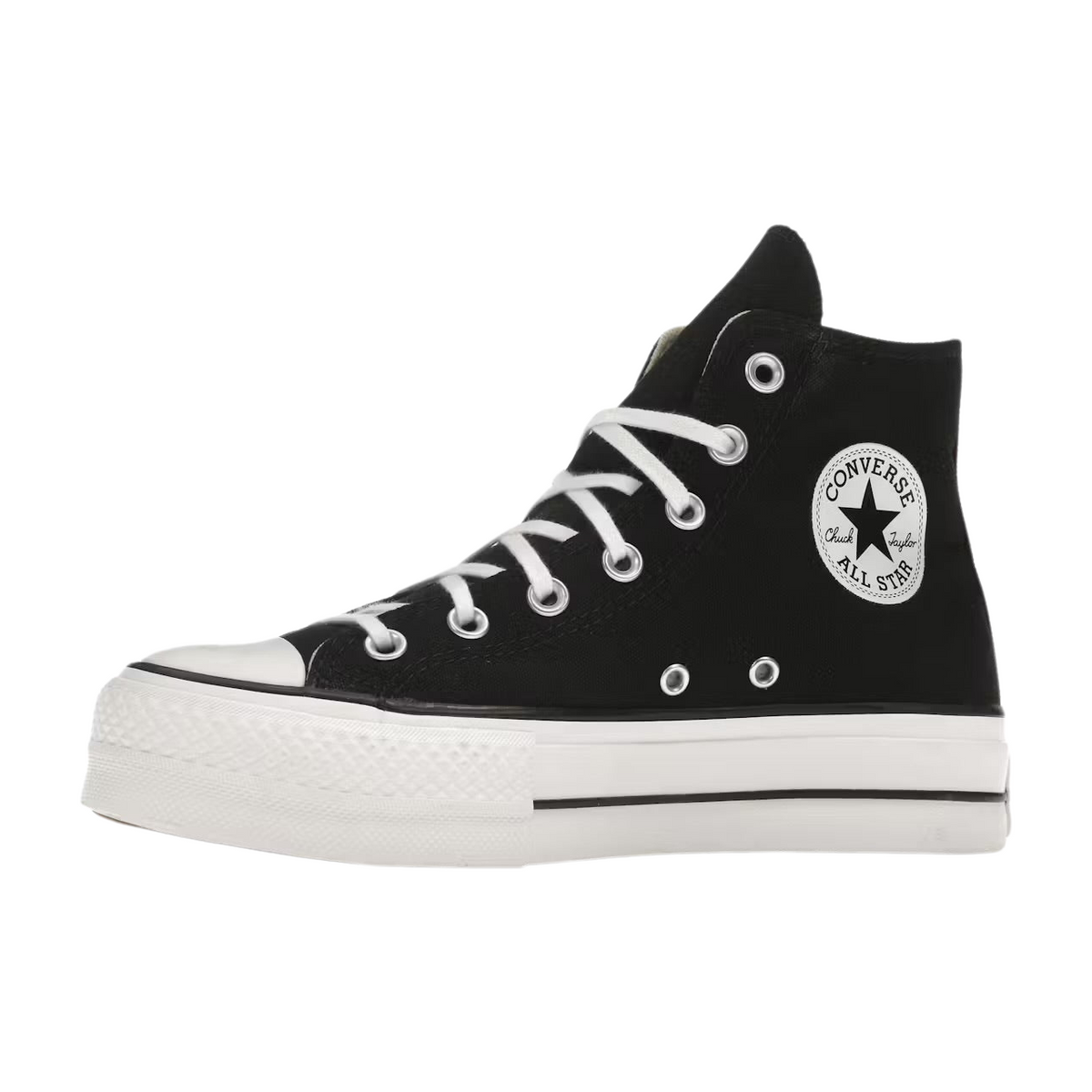 Converse Chuck Taylor All Star Platform Hi 'Black White' (Women)