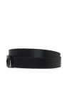 Ferragamo Gancini Leather Belt 'Black' (Unisex)