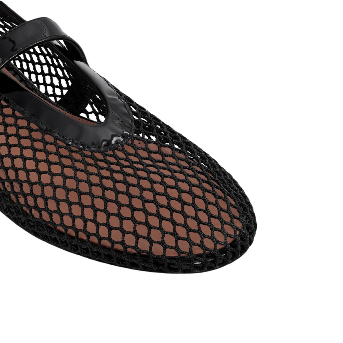 Alaïa Fishnet Ballet Flat 'Black' (Women)