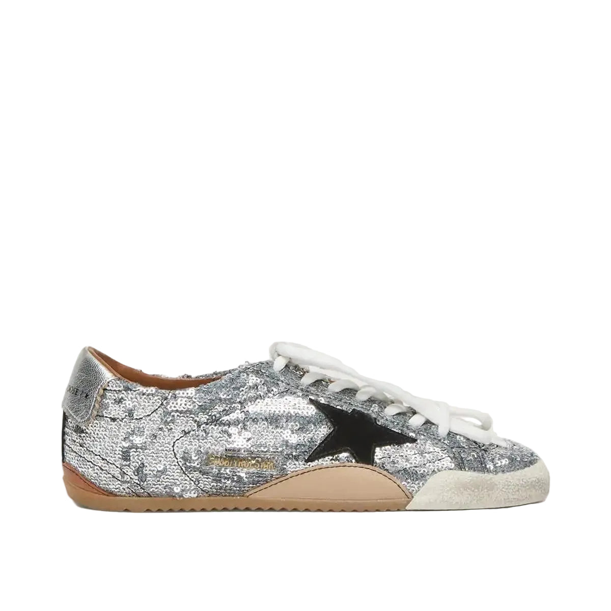 Golden Goose True-Star 'Silver Sequins Black Star' (Women)