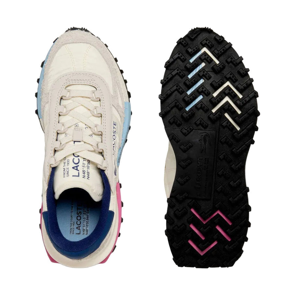 Lacoste Elite Active 'Off White Pink Blue' (Women)