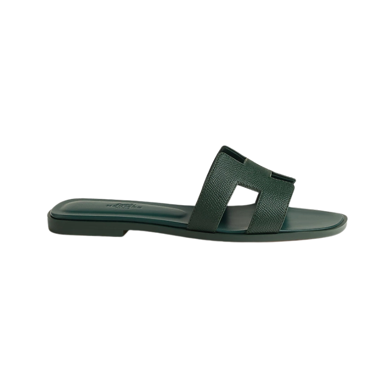 Hermès Oran Sandal 'Green' (Women)
