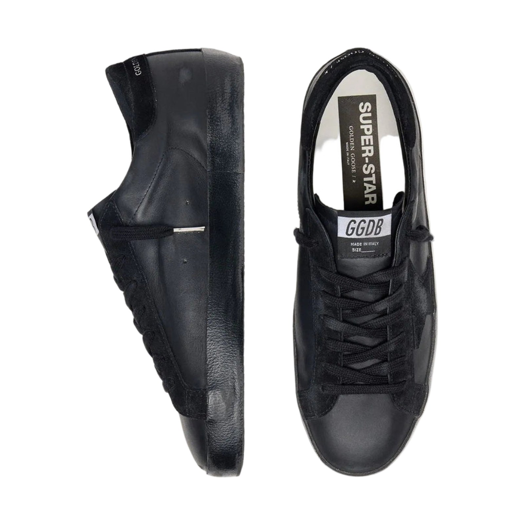 Golden Goose Super-Star 'Black Nappa' (Unisex)
