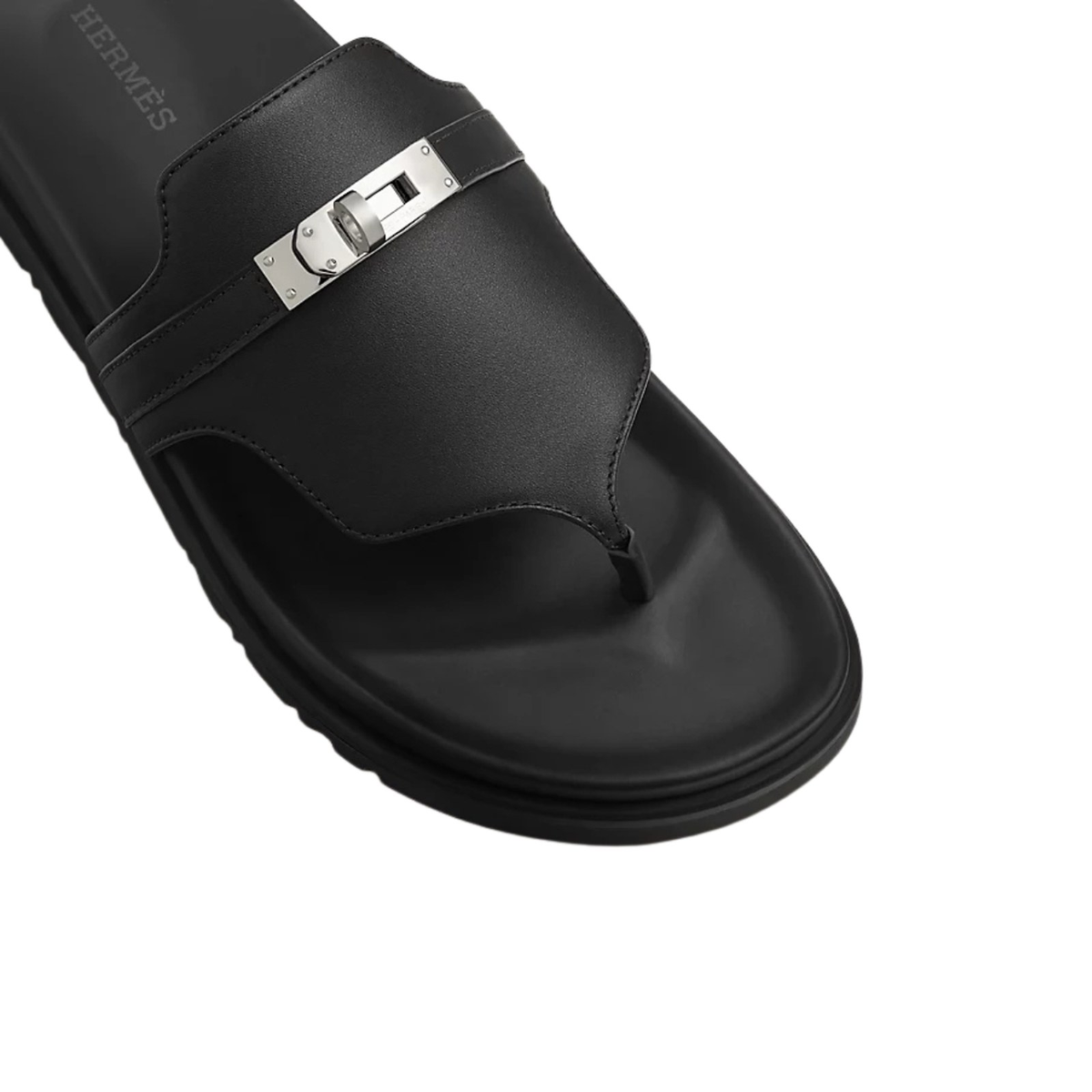Hermès Empire Sandal 'Black Kelly Buckle' (Women)