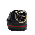 Gucci GG Buckle Belt 'Black Gold' (Unisex)