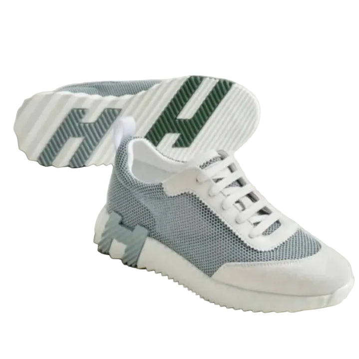 Hermès Bouncing Sneaker 'Green Grey Mesh' (Unisex)