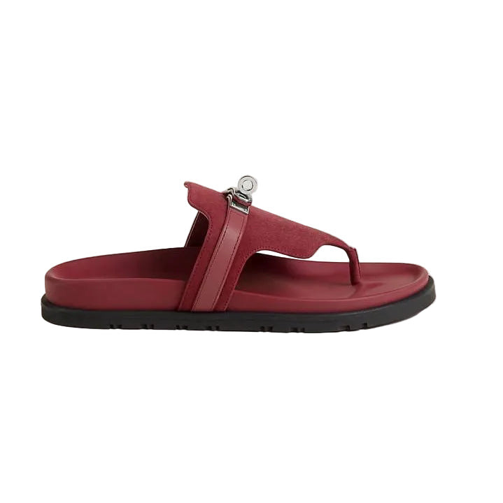 Hermès Empire Sandal 'Rose Lie de Vin' (Women)