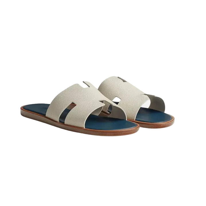 Hermès Izmir Sandal 'Gris Silex Bleu Turquin' (Men)