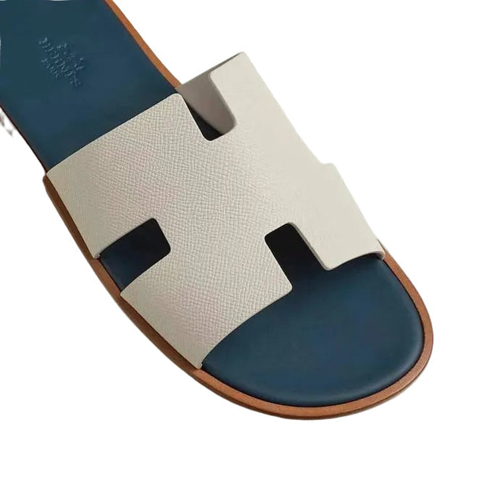 Hermès Izmir Sandal 'Gris Silex Bleu Turquin' (Men)