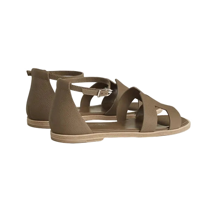 Hermès Santorini Sandal 'Étoupe Brown' (Women)