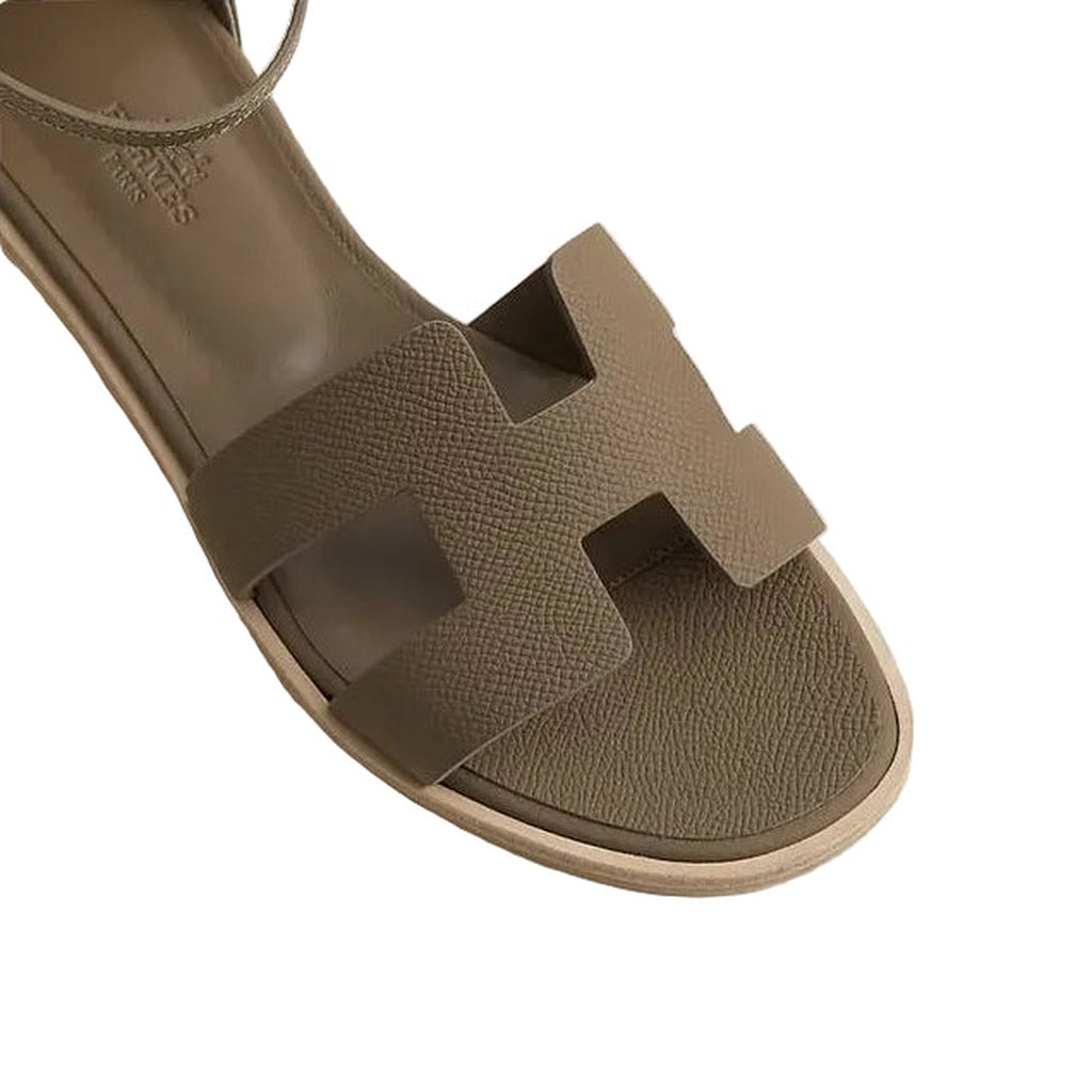 Hermès Santorini Sandal 'Étoupe Brown' (Women)